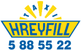 Hreyfill Taxi Station in Reykjavik Iceland | Taxi Service and Sightseeing Logo