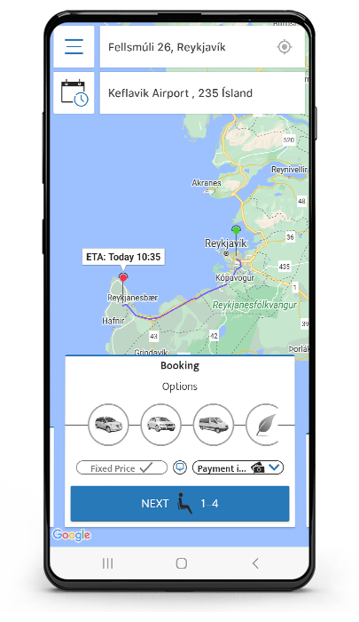 Download Hreyfill Taxi app
