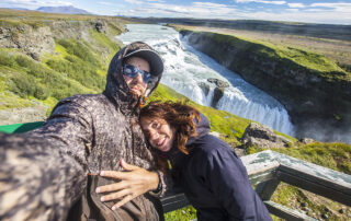 Gullfoss waterfall in the golden circle