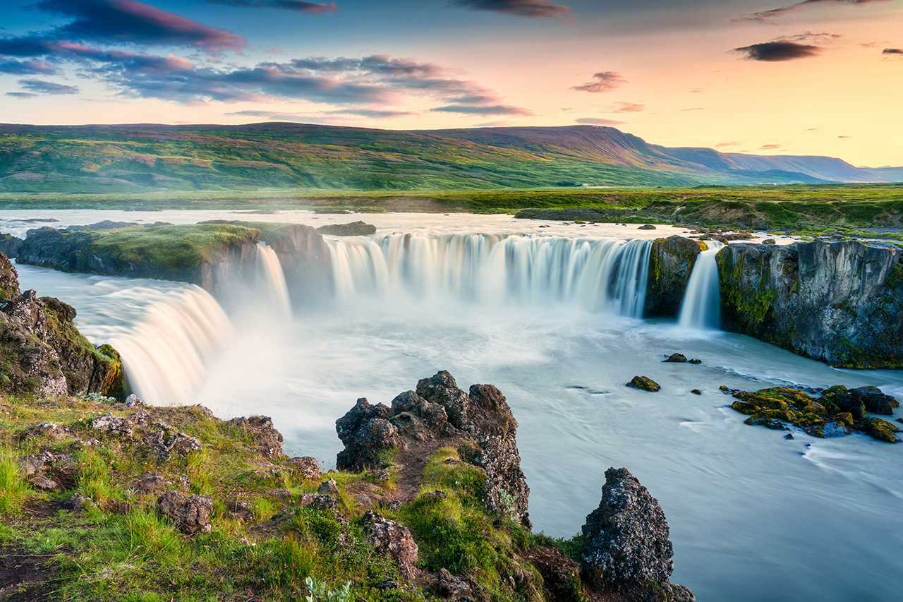 Goðafoss Waterfall